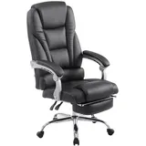 PAAL Office Furniture Pacific Kunstleder mit Fußablage schwarz