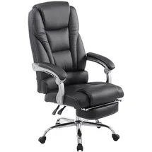 PAAL Office Furniture Pacific Kunstleder mit Fußablage schwarz
