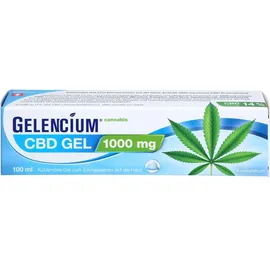 Heilpflanzenwohl GELENCIUM Cannabis CBD Gel kühlend