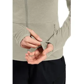 Odlo The Ascent Mid Layer Hooded Zip agate grau L