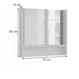 Vicco Sherry 70 x 65 cm Weiß