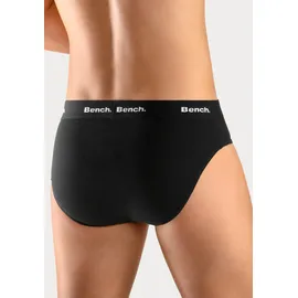 BENCH Slip unifarben schwarz S 4er Pack