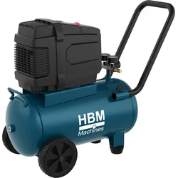 HBM Hotdog Ölfreier Kompressor 24 Liter