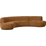 Woood Big-Sofa »Batavier«, Halbrundes Sofa, Breite 336 cm