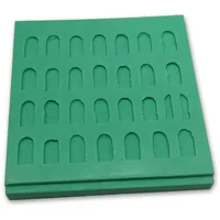 reliefgiessmasse gips Giessform Silikonform Biberschwanz Dachziegel Krippenbausteine Set 18