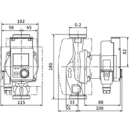 WILO Hocheffizienzpumpe Stratos PICO plus 30/0,5-6
