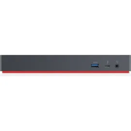 Lenovo ThinkPad Thunderbolt 3 Dock Gen2 – Anschluss - Schwarz/Rot