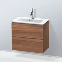 Duravit L-Cube Waschtischunterschrank, 2 Auszüge, LC625607979,