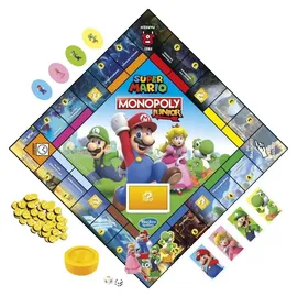 Hasbro Monopoly Junior Super Mario Edition