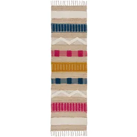 Flair Rugs Medina Teppichläufer 60 x 230 cm Bunt