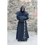 Burgschneider Wikinger-Kostüm Mönchskutte Habit Benediktus Schwarz L/XL schwarz XL | XL