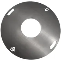 Grillpeter Feuerplatte D 60 cm Stahl