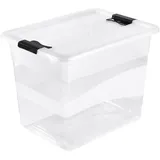 KEEEPER Aufbewahrungsbox Cornelia, 24 Liter, Transparent