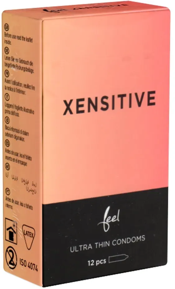 «Xensitive» samtweiche Kondome für ein hautnahes Gefühl (12 Kondome)