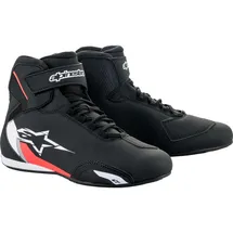 Alpinestars Sektor Motorradschuhe, schwarz-weiss-rot, Größe 42