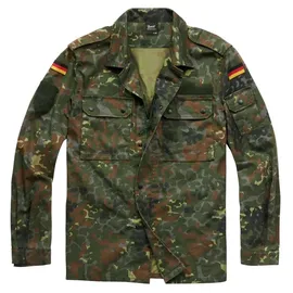 Brandit Textil Bw Field Langarmhemd Flecktarn 4XL