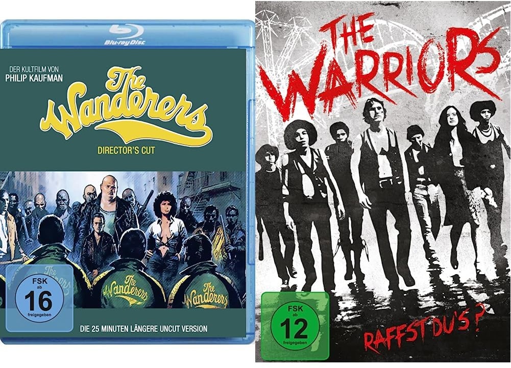 The Wanderers - Director's Cut (Blu-ray) & The Warriors - 3.Auflage (DVD)