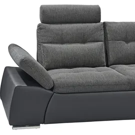 ed exciting design Ecksofa JAKARTA - schwarz