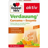 Queisser Doppelherz Verdauung Curcuma+enzyme Kapseln