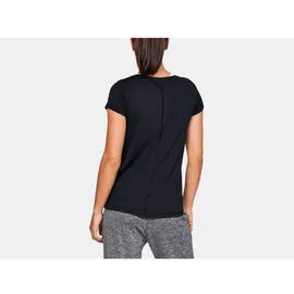 Under Armour Heatgear Armour SS, enganliegendes Funktionsshirt, atmungsaktives T-Shirt für Damen