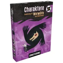 Asmodee Zygomatic, Werwölfe von Düsterwald – Charaktere, Erweiterung, Partyspiel, Deduktionsspiel, 8-28 Spieler, Ab 10+ Jahren, 30+ Minuten, Deutsch