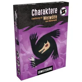 Asmodee Zygomatic, Werwölfe von Düsterwald – Charaktere, Erweiterung, Partyspiel, Deduktionsspiel, 8-28 Spieler, Ab 10+ Jahren, 30+ Minuten, Deutsch