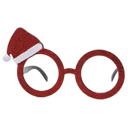 Witzige Weihnachtsmann-Brille