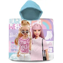 srv hub Badeponcho aus Baumwolle, Barbie