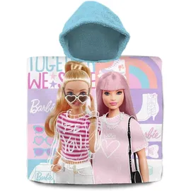 srv hub Badeponcho aus Baumwolle, Barbie