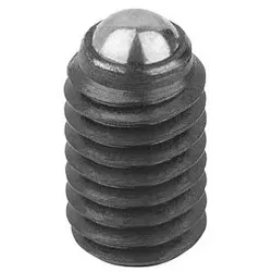Kugeldruckschraube ohne Kopf mit voller Kugel, M12x52