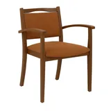 einrichtungsdesign24 Alexander Rustikal Seniorenstuhl 52 x 52 x 108 cm braun