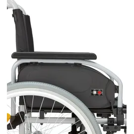 Bischoff & Bischoff Pyro Start Rollstuhl grau 43 cm
