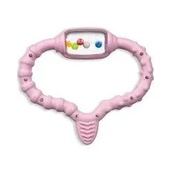 Curababy Girl pink CBR Beißring 1 St Sonstige