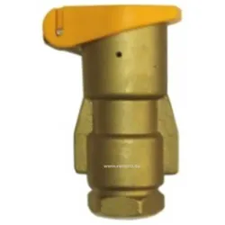 Schnellkupplungsventil aus Messing 3/4"