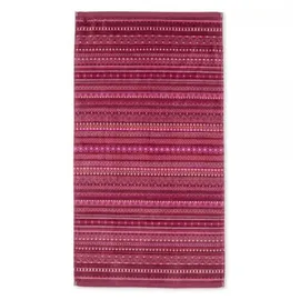 Pip Studio Geometric Print Handtuch 55 x 100 cm pink