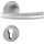 HOPPE Rosettengarnitur Edelstahl F69