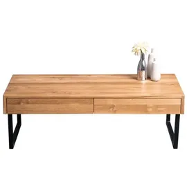 M2 Kollektion Couchtisch Linz Holz Braun Wildeiche