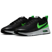 Nike Air Max Nuaxis - black/green strike-anthracite-wolf grey 44