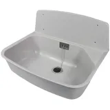 Otto Haas KG Kunststoff-Universal-Ausgussbecken Basic 0 x 0 cm Grau