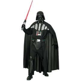 Rubies Rubie's 888107-L Rubie 's Offizielles Star Wars Darth Vader Deluxe Kostüm Erwachsene XL Größe, Schwarz
