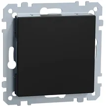 Merten Blindabdeckung schwarz matt