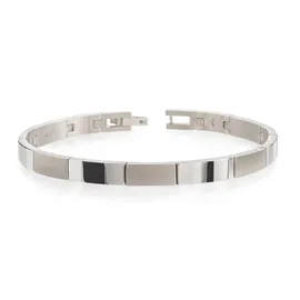 Boccia Titanium Damenarmband Titan grau 03036-01 Größe 18