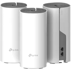 TP-Link Deco E4 WLAN Mesh System, 3er Set AC1200 Dual-Band, 2x LAN/WAN pro Einheit