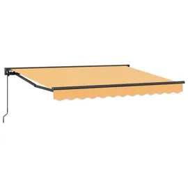 vidaXL Einziehbare Markise Sand 4,5 x 3 m gelb