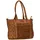 GREENLAND Nature Femi & Nine Schultertasche Leder 42 cm braun