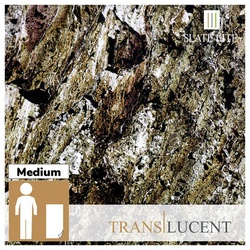 SlateLite Schieferfurnier »Translucent Burning Forest«, bunt, Leicht-Schiefer - grau