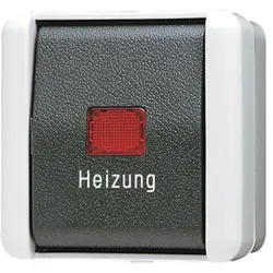 1St. Jung 806HW Heizung-Notschalter Univ. Aus-wechsel WG800 806 HW