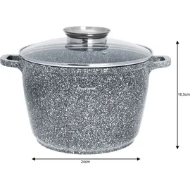Klausberg Kochtopf 24 cm rund