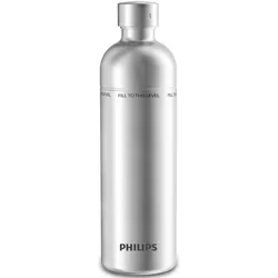 Philips Ersatzflasche Wassersprudler, Edelstahl