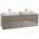 Waschbeckenunterschrank 1600x548x500 mm, 4 Auszüge , für 2 Waschbecken, C02400, Farbe: Front/Korpus: Truffle Grey, Griff: Truffle Grey